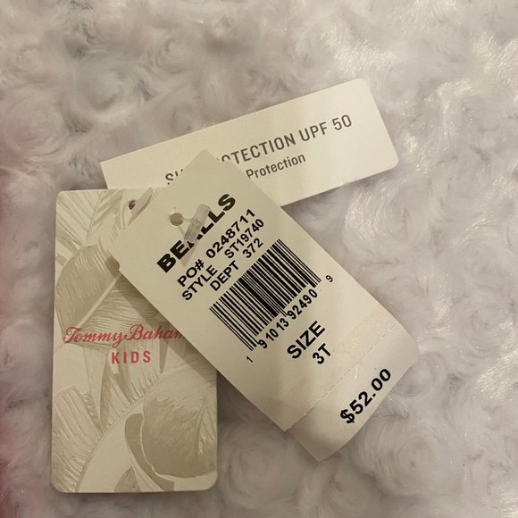 Tommy Bahama KIDS Pink Tankini Set - 3T/4T - Picture 3 of 10